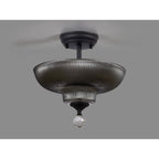 NLK16619 Tabion 2 Light Ceiling Light Graphite Smoked
