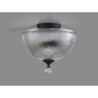 NLK16649 Tabion 2 Light Ceiling Light Graphite Clear