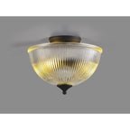 NLK16649 Tabion 2 Light Ceiling Light Graphite Clear