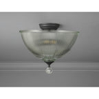 NLK16659 Tabion 2 Light Ceiling Light Graphite Clear