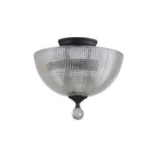 NLK16729 Tabion 2 Light Ceiling Light Graphite Clear