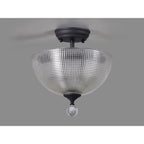 NLK16729 Tabion 2 Light Ceiling Light Graphite Clear