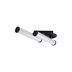 NL90369 Tao 2 LED Bathroom Ceiling Light Sand Black