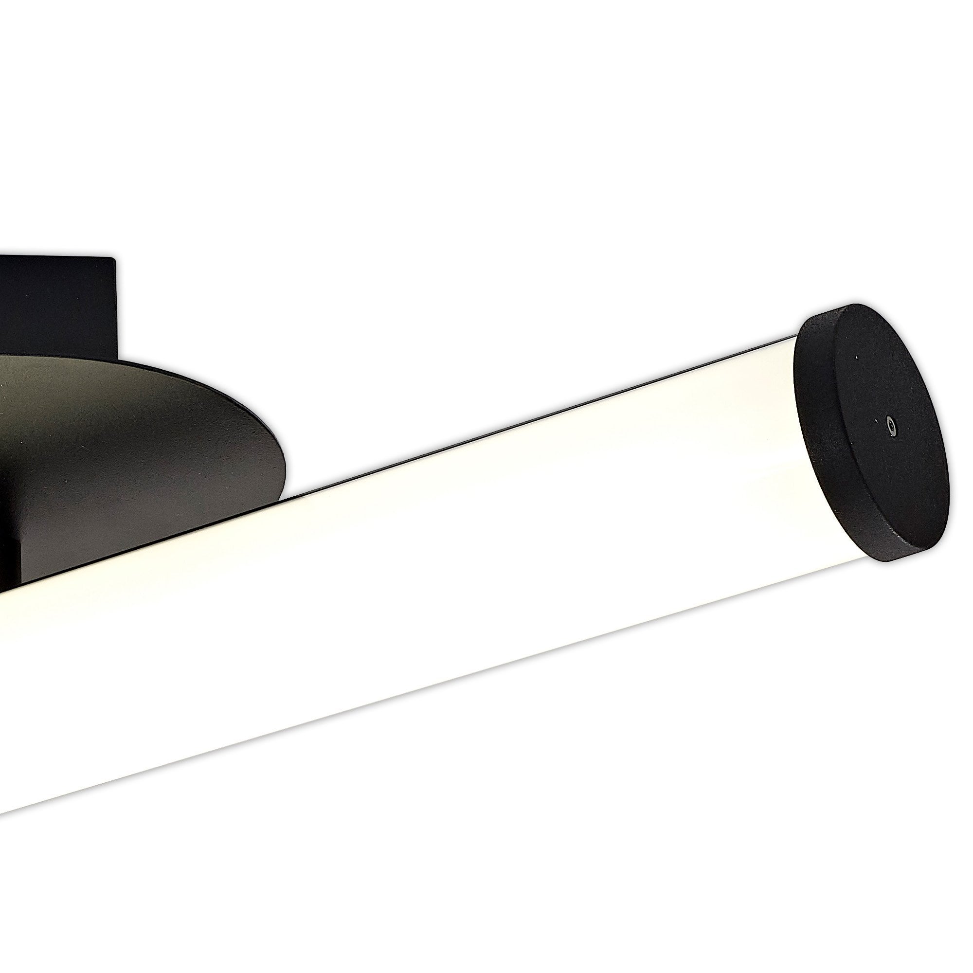 NL90369 Tao 2 LED Bathroom Ceiling Light Sand Black