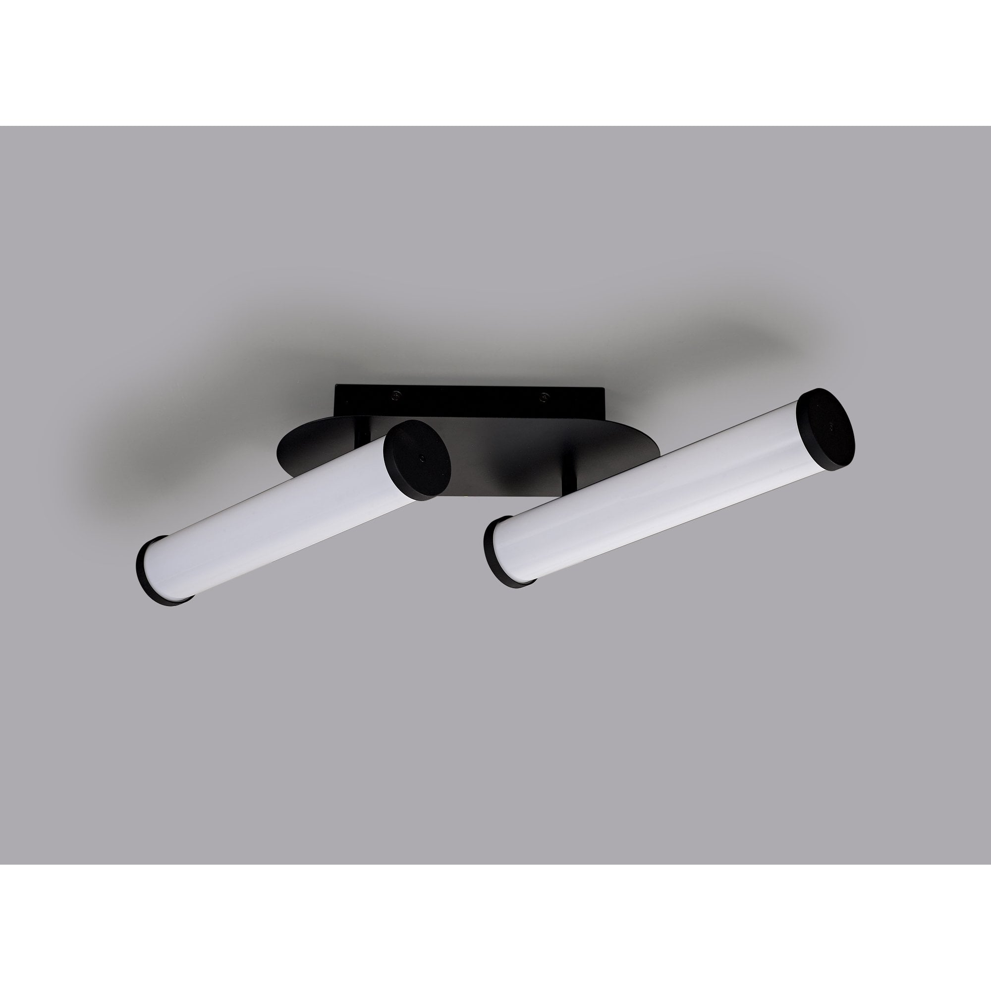 NL90369 Tao 2 LED Bathroom Ceiling Light Sand Black