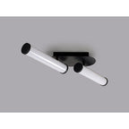 NL90369 Tao 2 LED Bathroom Ceiling Light Sand Black