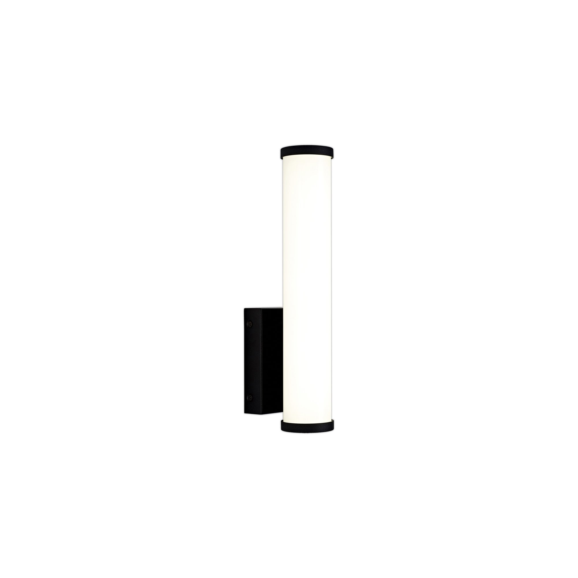 NL90379 Tao 1 LED Bathroom Wall Light Sand Black