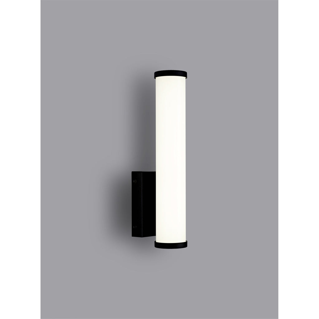 NL90379 Tao 1 LED Bathroom Wall Light Sand Black