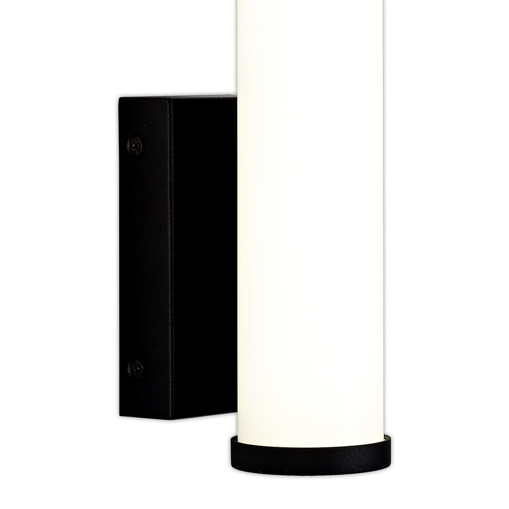 NL90379 Tao 1 LED Bathroom Wall Light Sand Black