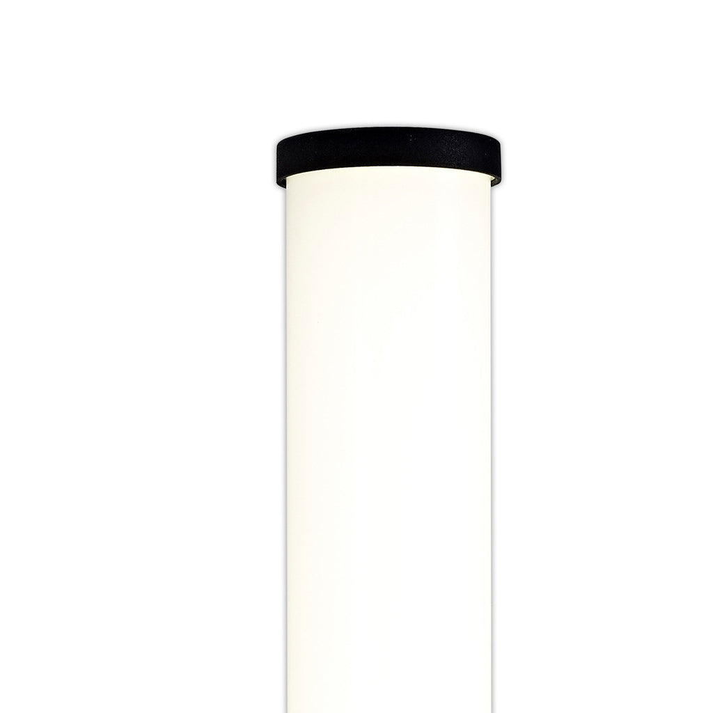 NL90379 Tao 1 LED Bathroom Wall Light Sand Black