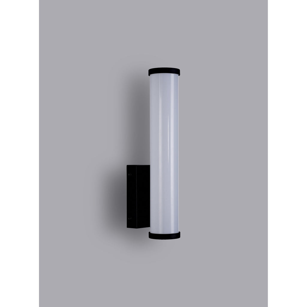 NL90379 Tao 1 LED Bathroom Wall Light Sand Black