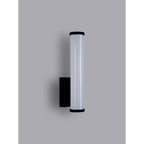 NL90379 Tao 1 LED Bathroom Wall Light Sand Black