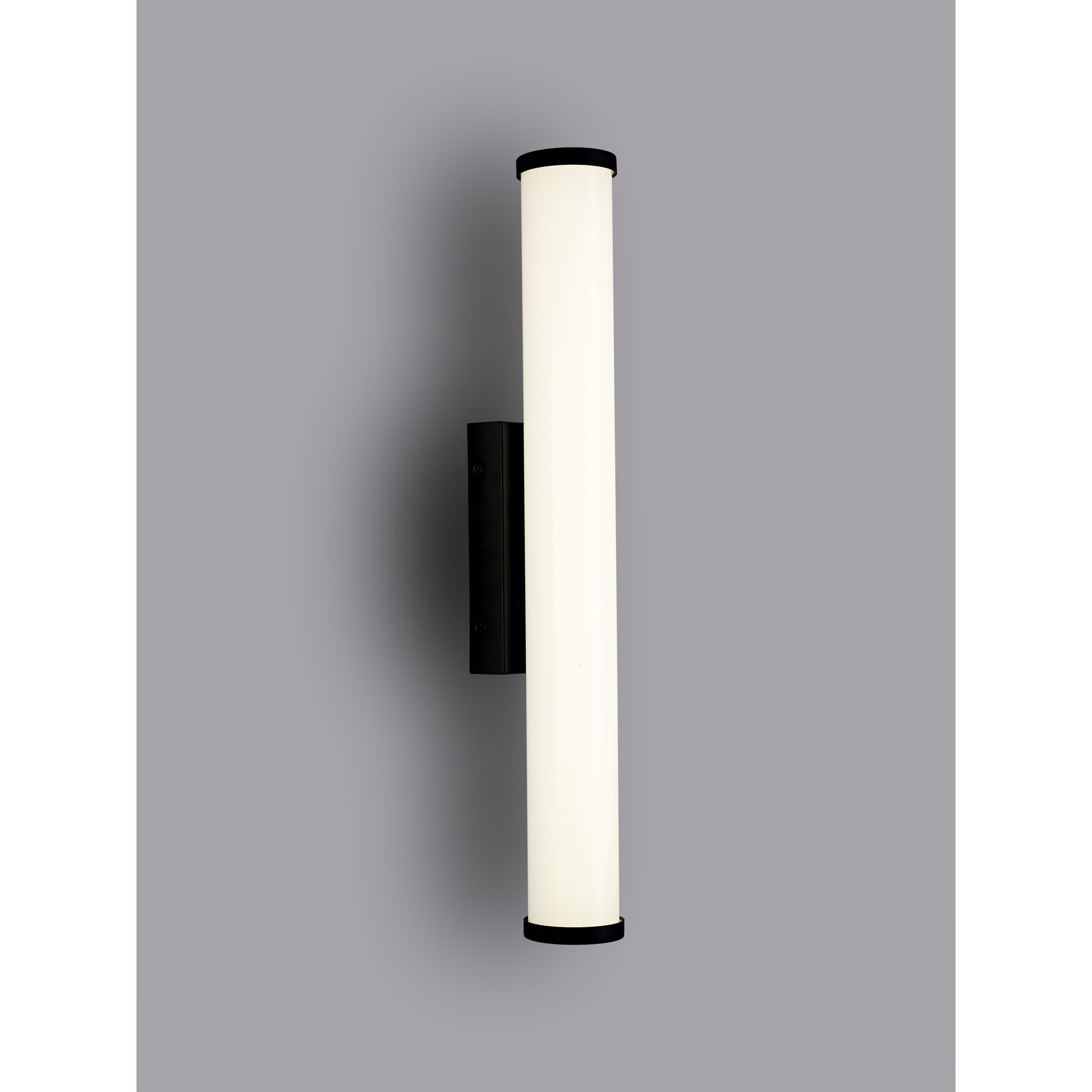 NL90389 Tao 1 LED Bathroom Wall Light Sand Black