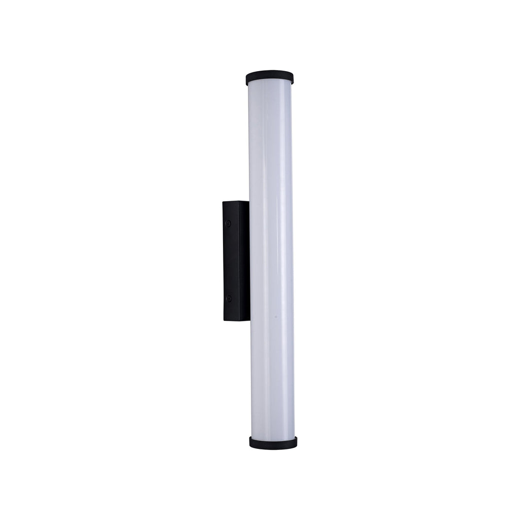 NL90389 Tao 1 LED Bathroom Wall Light Sand Black