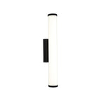 NL90389 Tao 1 LED Bathroom Wall Light Sand Black