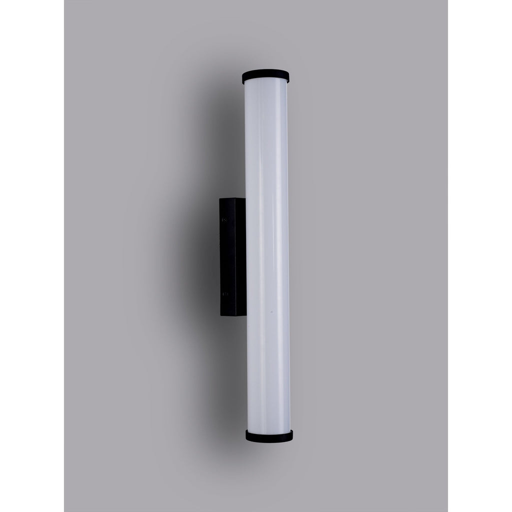 NL90389 Tao 1 LED Bathroom Wall Light Sand Black
