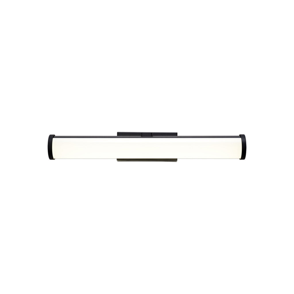 NL90399 Tao 1 LED Bathroom Wall Light Sand Black