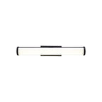 NL90399 Tao 1 LED Bathroom Wall Light Sand Black
