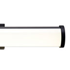 NL90399 Tao 1 LED Bathroom Wall Light Sand Black