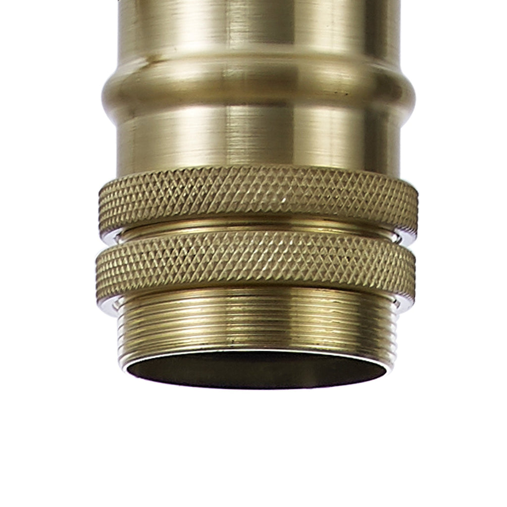 NL89289 Wady 1 Light Pendant Brass Beige