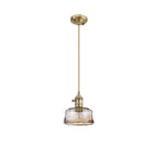 NL95169 Wady 1 Light Pendant Antique Brass Golden Brown
