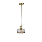 NL95189 Wady 1 Light Pendant Brass Beige