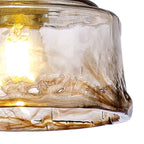 NL95189 Wady 1 Light Pendant Brass Beige