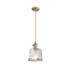 NL95199 Wady 1 Light Pendant Antique Brass Golden Brown