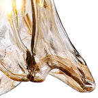 NL95229 Wady 1 Light Pendant Antique Brass Golden Brown