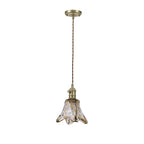 NL95249 Wady 1 Light Pendant Brass Beige