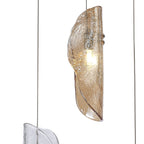 NL90549 Washington 3 Light Pendant Polished Chrome Amber/Clear/Smoked