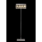 NL87699 Zian 4 Light Floor Lamp Polished Chrome Crystal