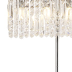 NL87699 Zian 4 Light Floor Lamp Polished Chrome Crystal
