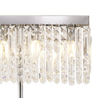 NL87699 Zian 4 Light Floor Lamp Polished Chrome Crystal