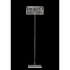 NL87699 Zian 4 Light Floor Lamp Polished Chrome Crystal