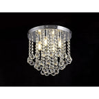 NL70579 Ana Bathroom Ceiling 4 Light Polished Chrome/Crystal