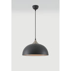 NL70049 Ava Pendant Sand Black/Satin Nickel