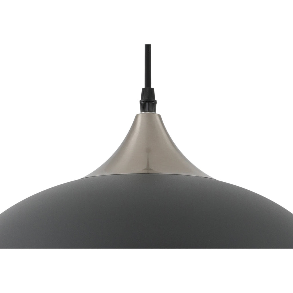 NL70049 Ava Pendant Sand Black/Satin Nickel