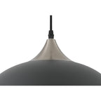 NL70049 Ava Pendant Sand Black/Satin Nickel