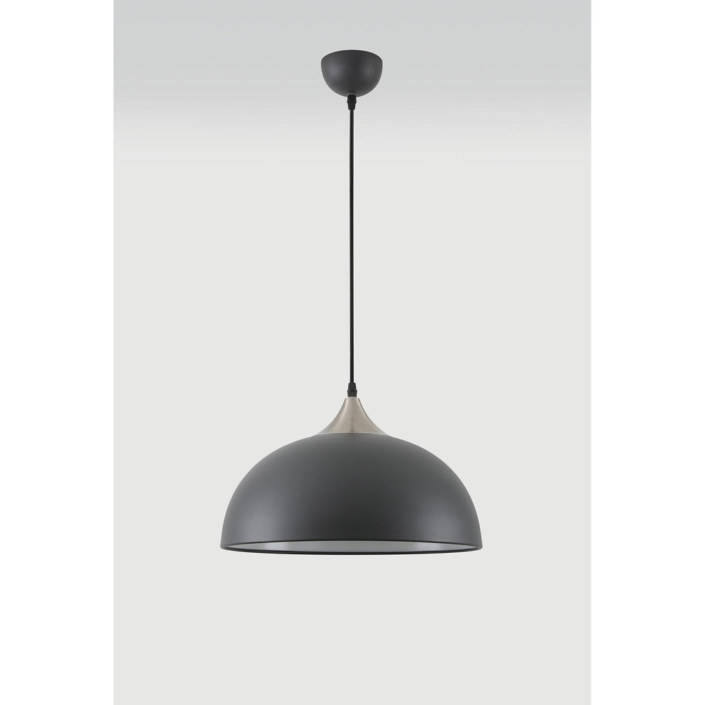 NL70049 Ava Pendant Sand Black/Satin Nickel