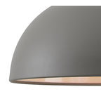 NL70079 Ava Pendant Sand Grey/Satin Nickel