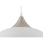 NL70109 Ava Pendant Sand White/Satin Nickel