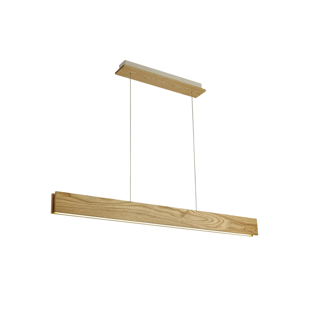 NL71879 Aline Pendant LED Medium Oak/Matt White