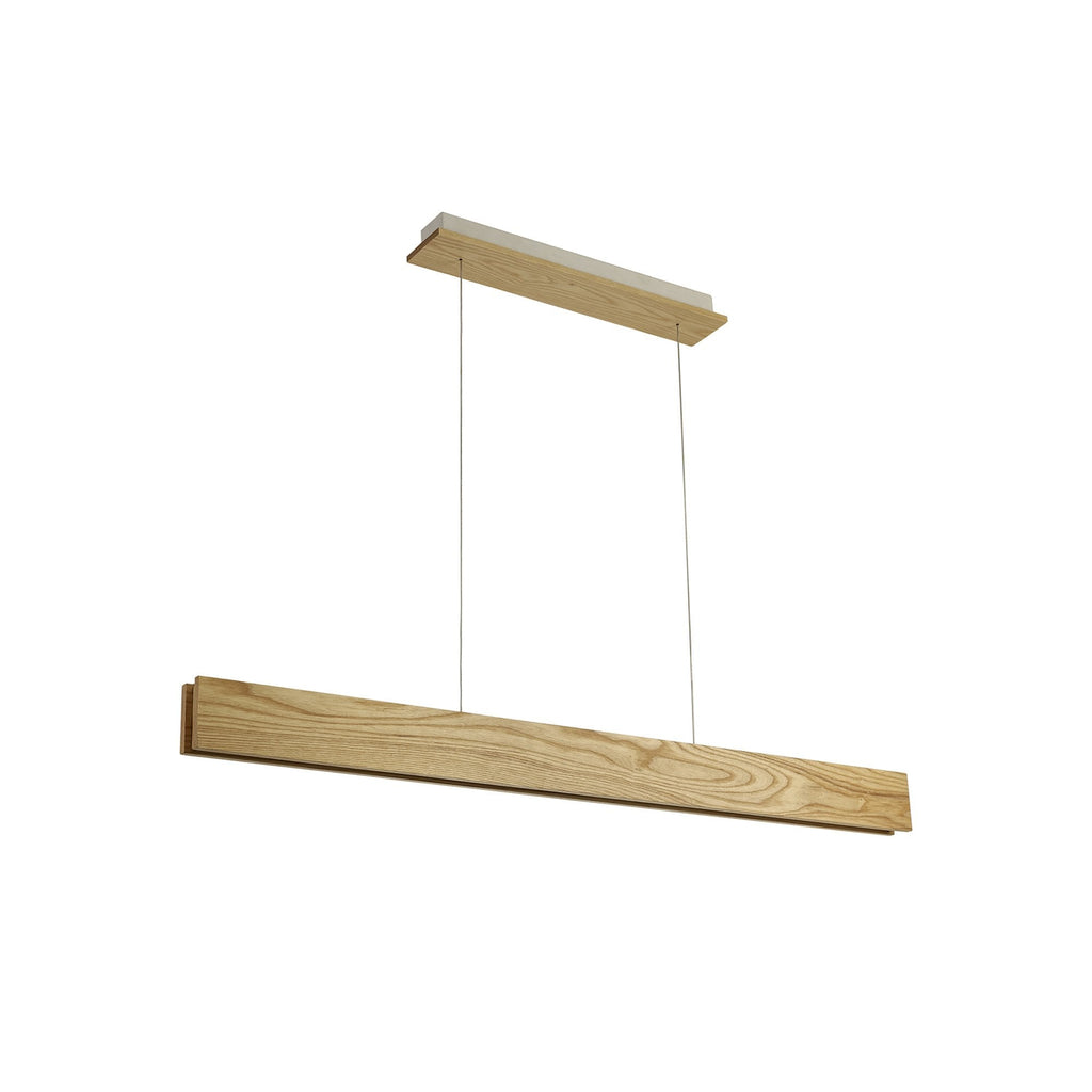 NL71879 Aline Pendant LED Medium Oak/Matt White