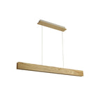 NL71879 Aline Pendant LED Medium Oak/Matt White