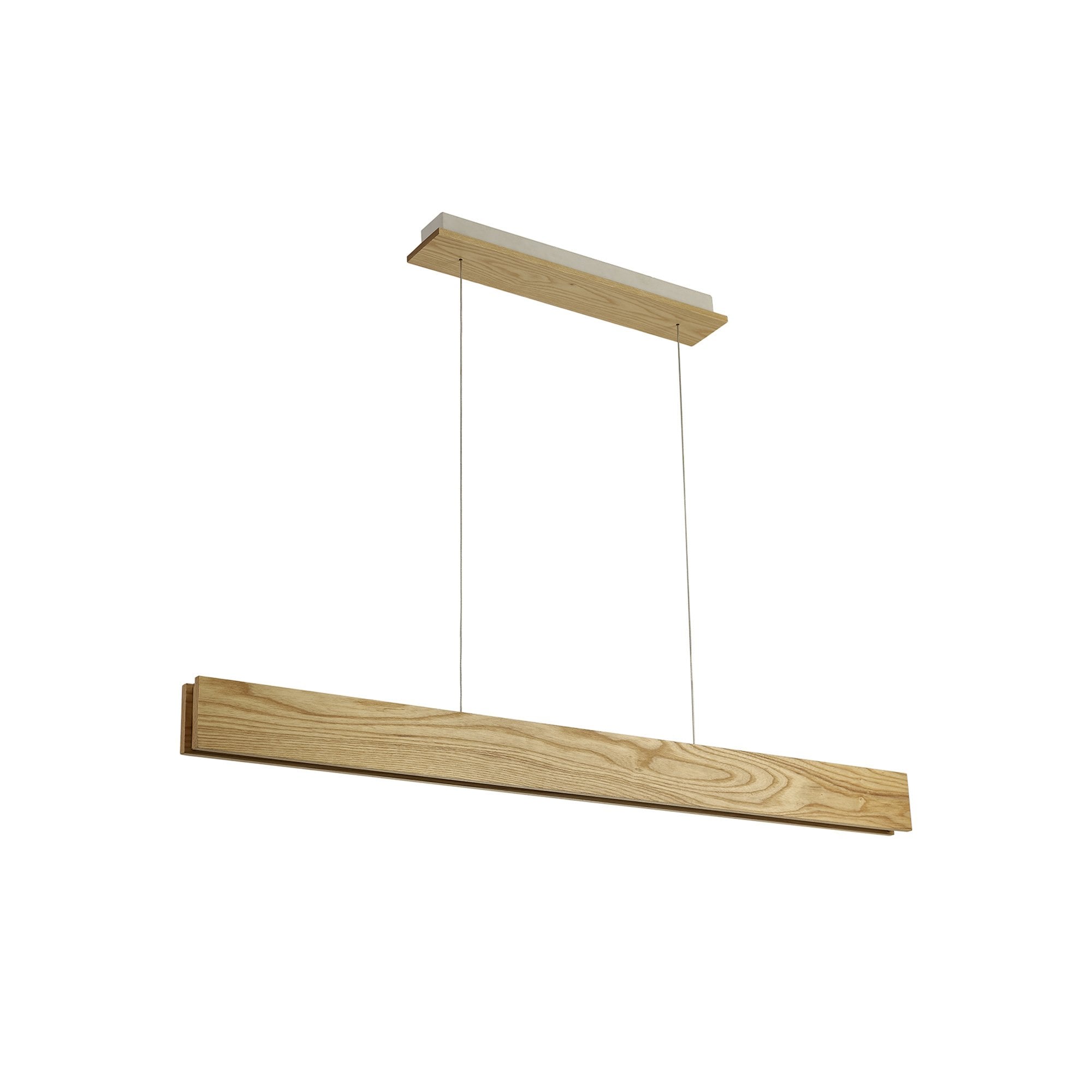 NL71879 Aline Pendant LED Medium Oak/Matt White