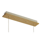 NL71879 Aline Pendant LED Medium Oak/Matt White