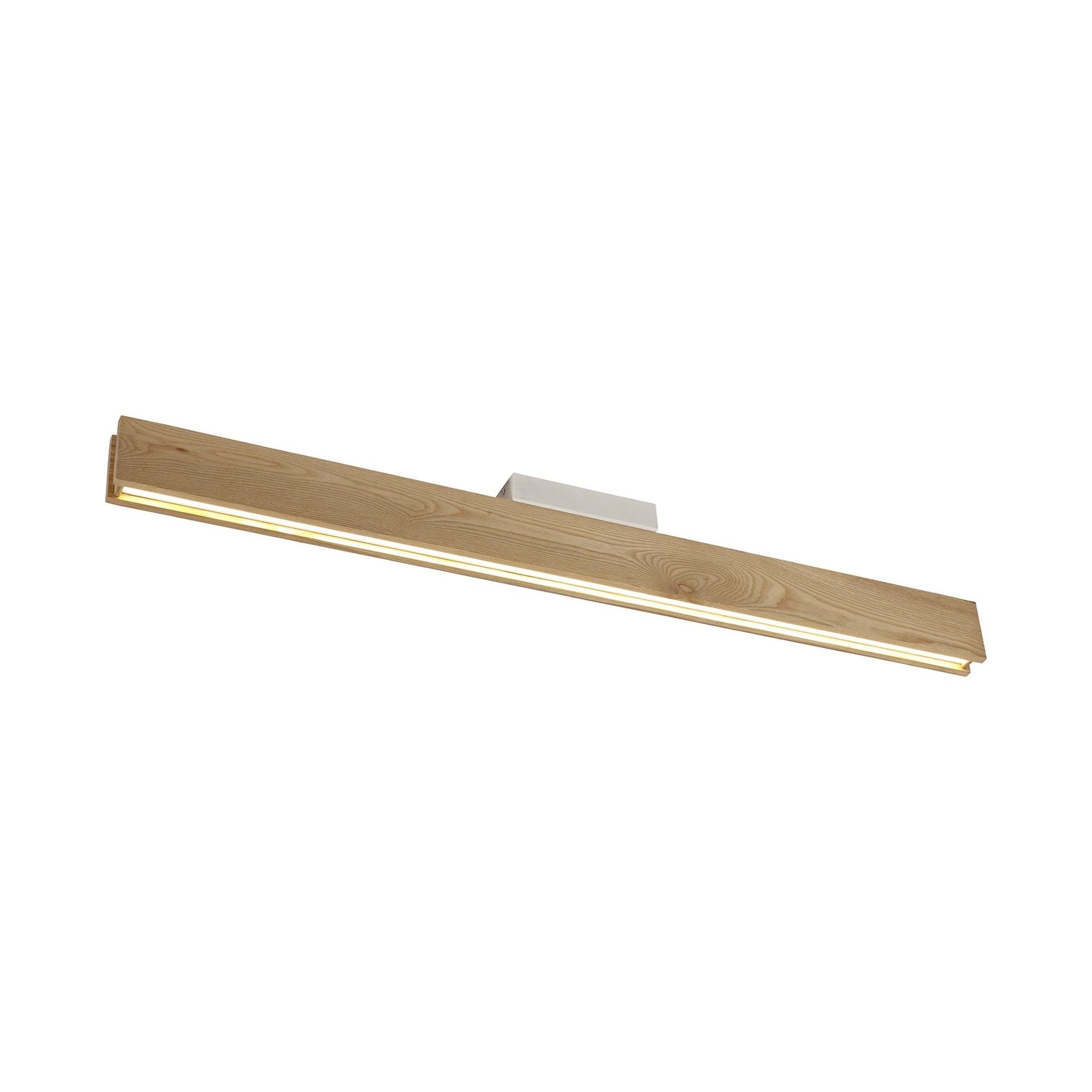 NL71889 Aline Ceiling  Light LED Medium Oak/Matt White