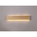 NL71899 Aline Wall Lamp LED Medium Oak/Matt White
