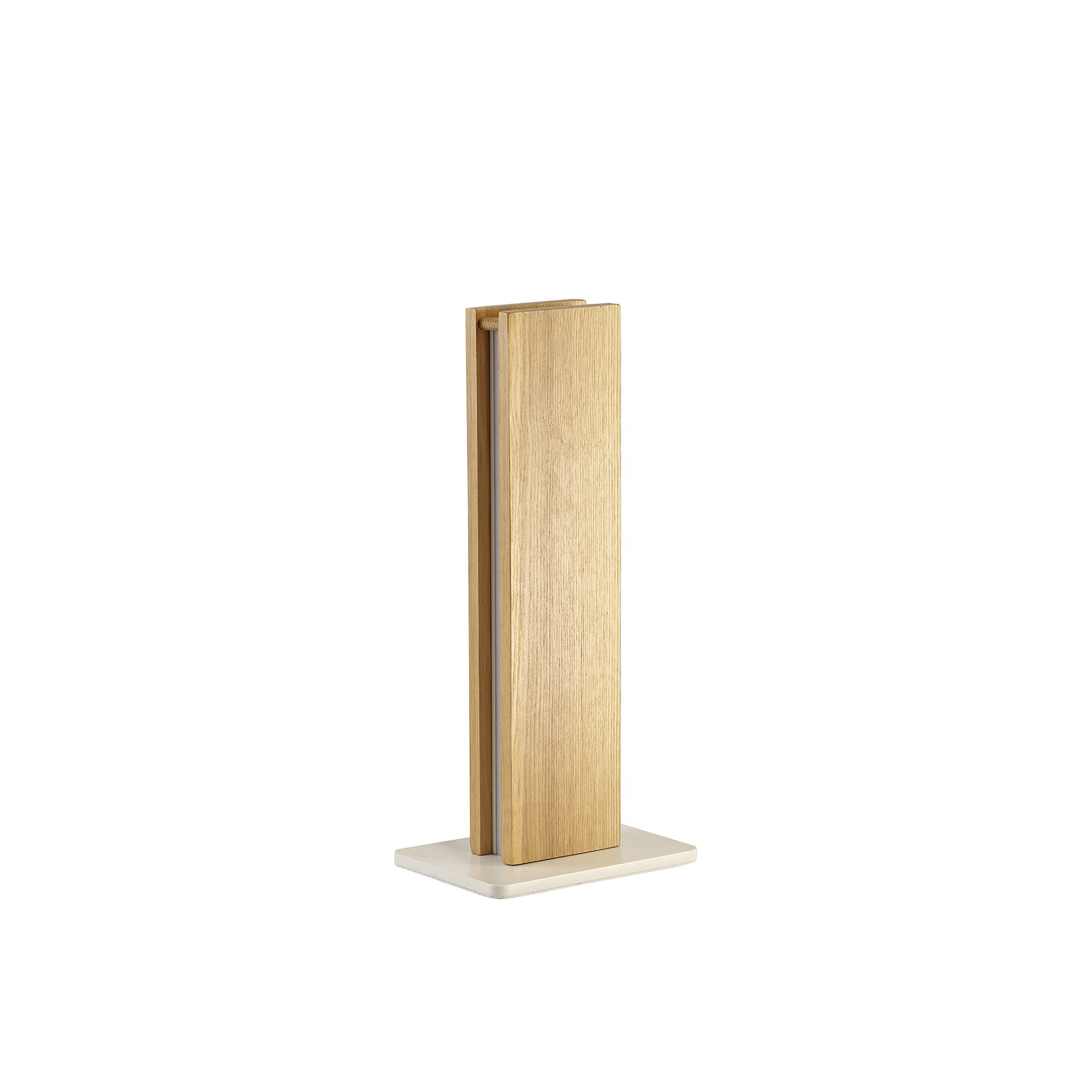NL71909 Aline Table Lamp LED Medium Oak/Matt White